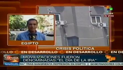 Miles de egipcios marchan en el "Día de la ira"