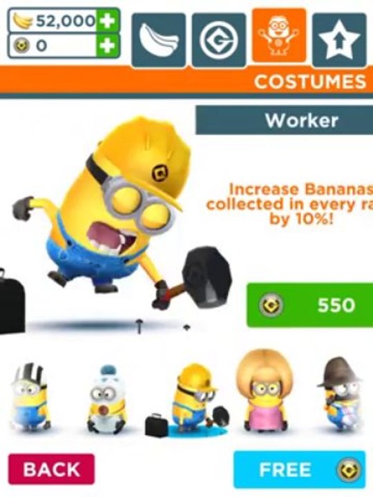 Despicable Me Minion Rush v1.0.0 + 5 hack tool IOS & android