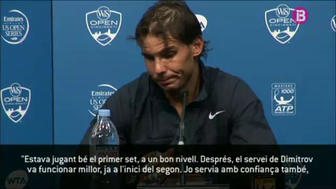 Cincinnati 2013 R3 Rafael Nadal def. Grigor Dimitrov 6/2 5/7 6/2 (IB3)