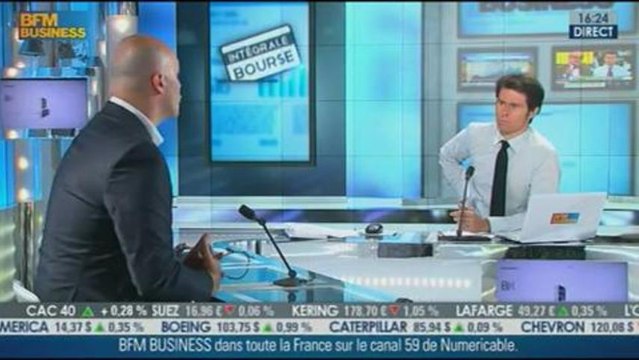 Tendance à la hausse sur les marchés boursiers : Stéphane Ceaux-Dutheil, dans Intégrale Bourse - 16/08