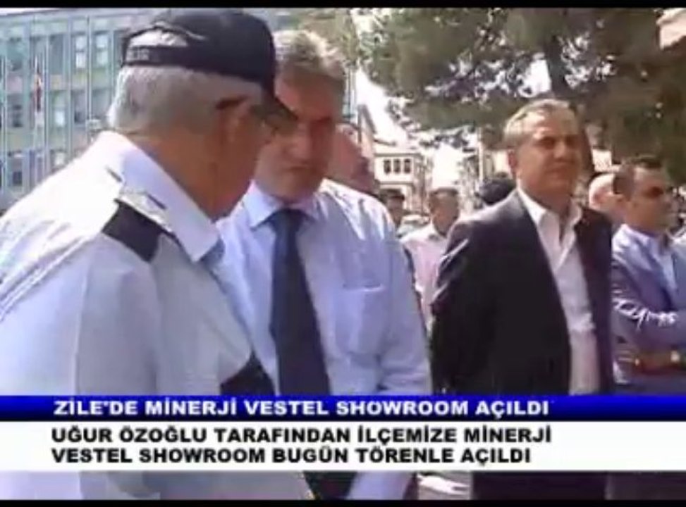 ZİLE DE MİNERJİ VESTEL SHOWROOM AÇILDI