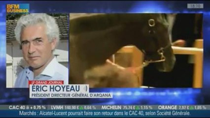 Eric Hoyeau, PDG d'Arqana, dans Le Grand Journal - 16/08 1/6