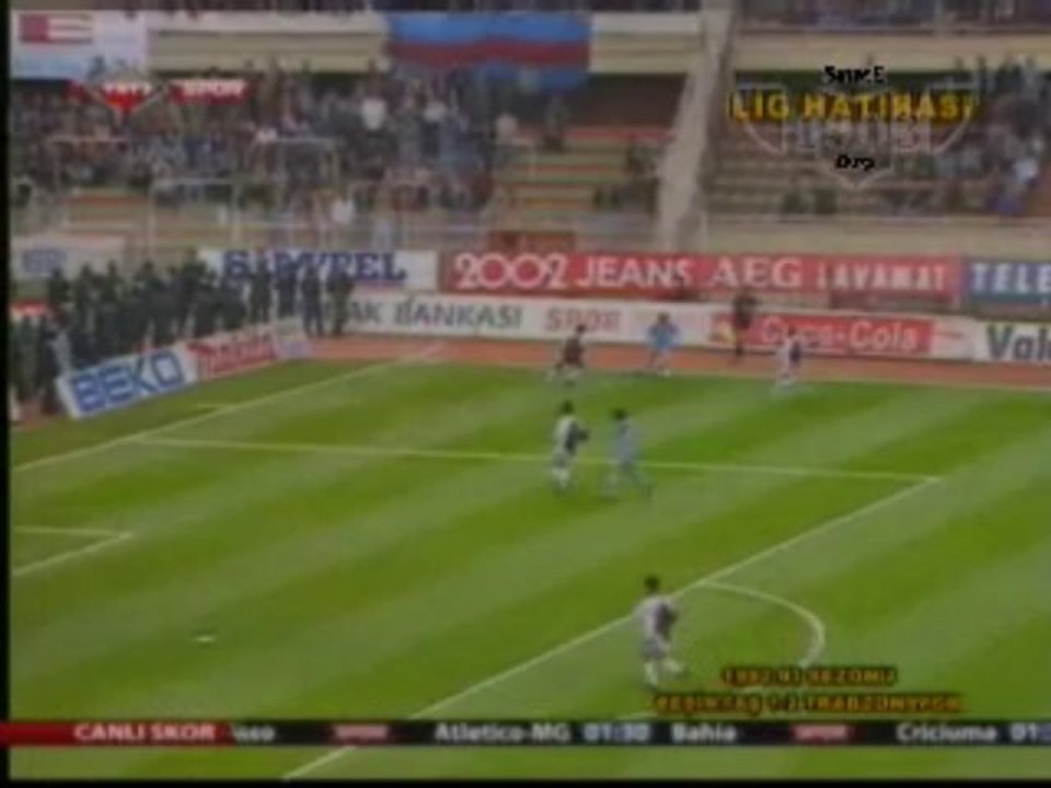 Beşiktaş-Trabzonspor 1992-1993 Sezonu