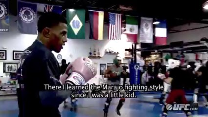 FOX Sports 1: Alcantara Trains with Wanderlei Silva