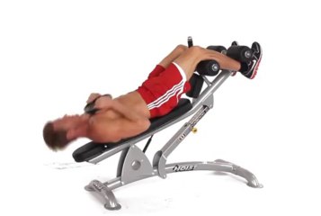 Weighted Crunch (Decline Bench)