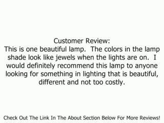 Tiffany-style Tropical Leaves Table Lamp Review