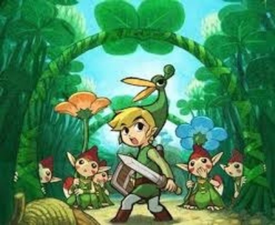 the légend of Zelda the Minish Cap parti2 le temple de la forêt