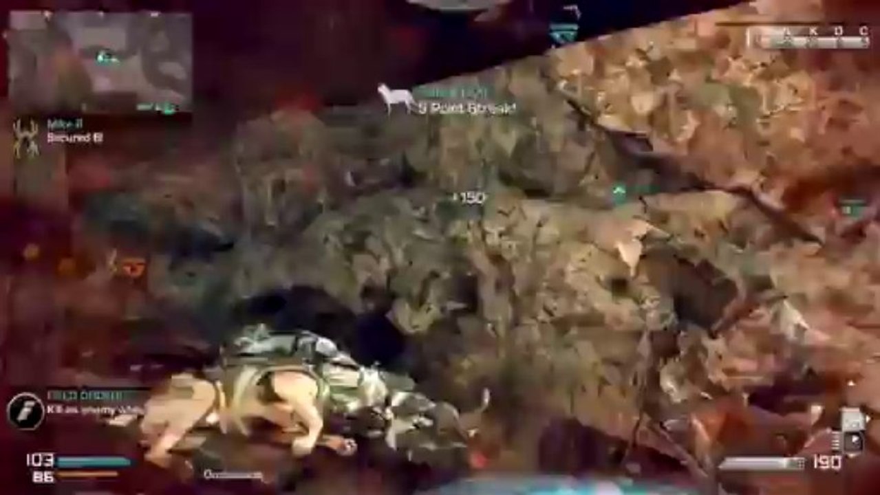 Call of Duty_ GHOSTS multiplayer - MANIAC killstreak, MTAR-X