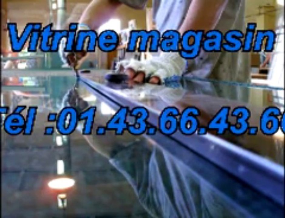 Vitrine magasin Tél :01.43.66.43.66