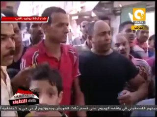 Download Video: أهالي شارع 26 يوليو يحملون فوارغ الطلقات التي أطلقها عليهم المسلحين