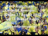 Watch Biarritz vs Clermont Live Rugby