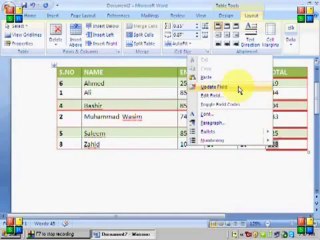 Word 2007 Tabs Part 8