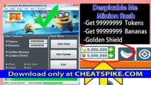 Despicable Me Minions Rush Cheat get 99999999 Tokens iPhone