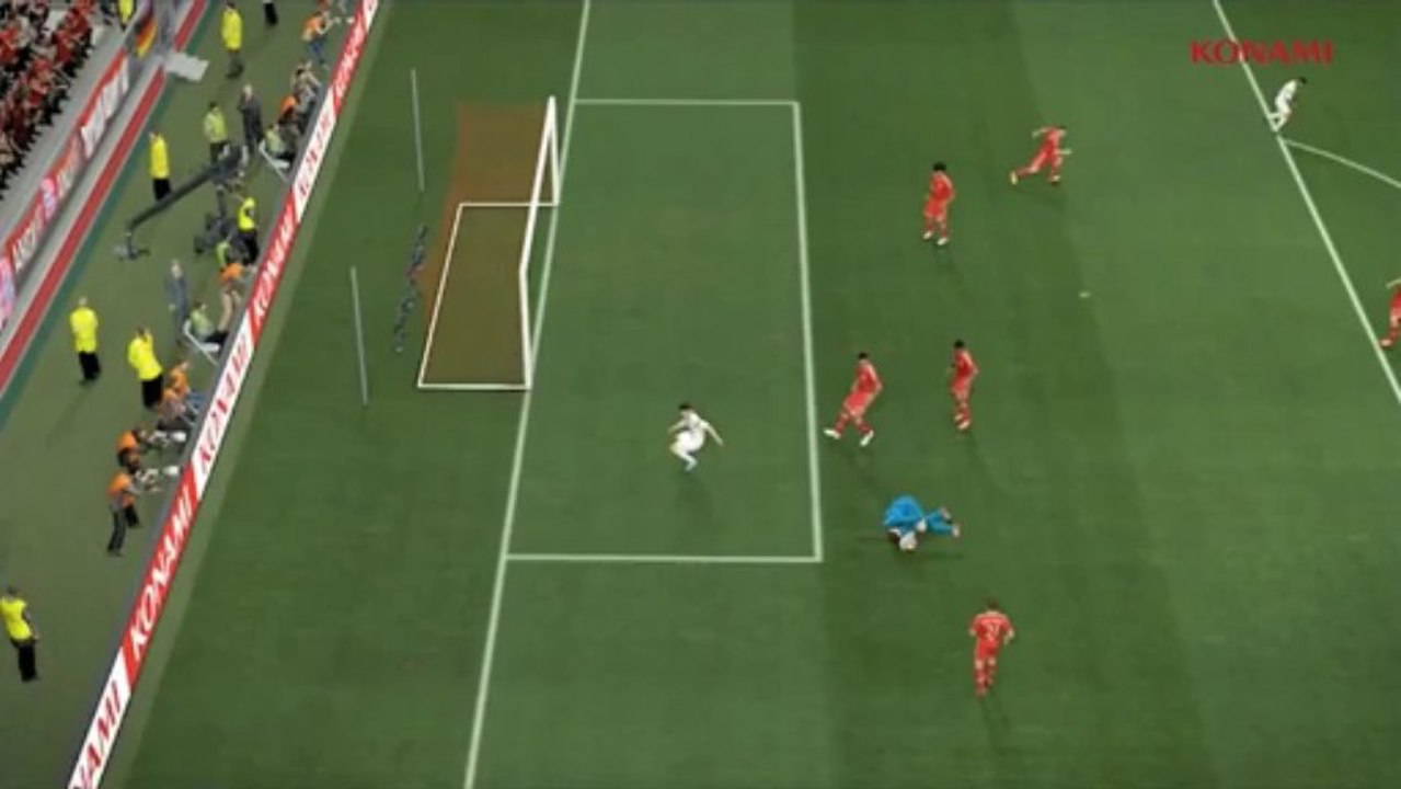Pro Evolution Soccer 2014 - Contrôle du Gardien