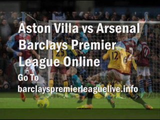 Football Aston Villa Vs Arsenal