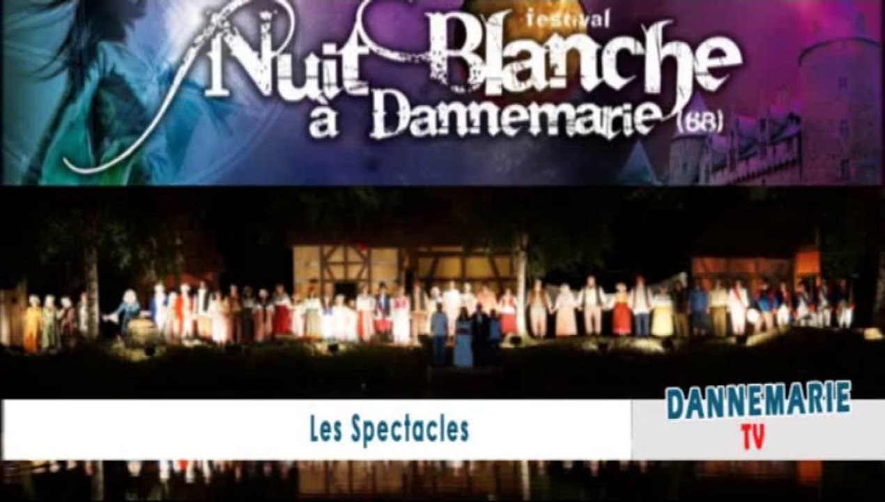 Les spectacles "La révolution à Dannemarie : 1789 - 1794, la culte de la déesse Raison" au "Festival Nuit Blanche 2013 de Dannemarie