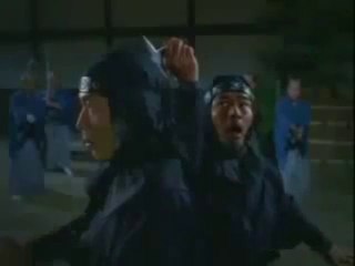 Two ninjas having trouble in their mission.. Funny UFJ Securities Tv Ad!!