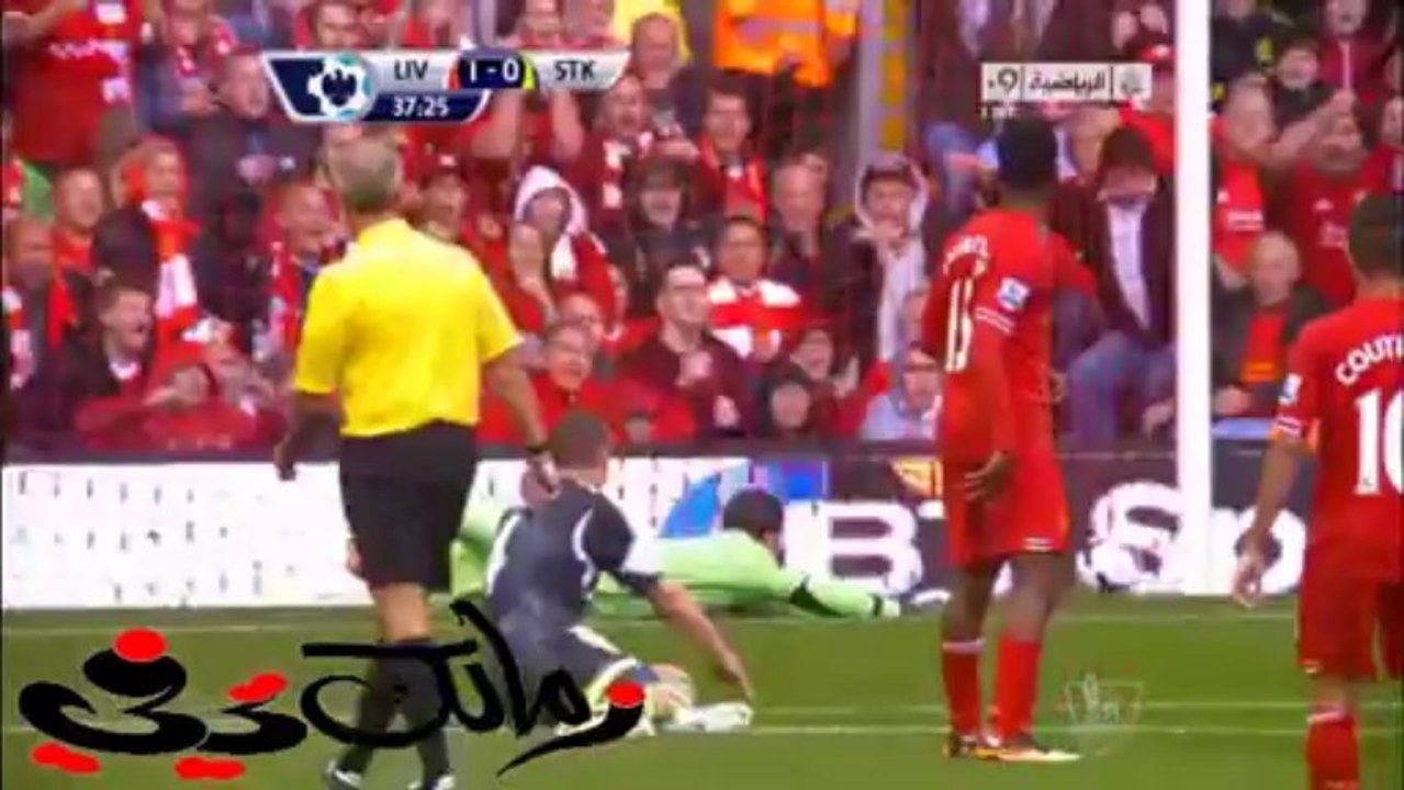 هدف ليفربول الاول فى ستوك سيتي ستوريدج