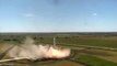 Test de vol pour un futur modèle de fusée spatiale réutilisable...!! A nous Mars!!