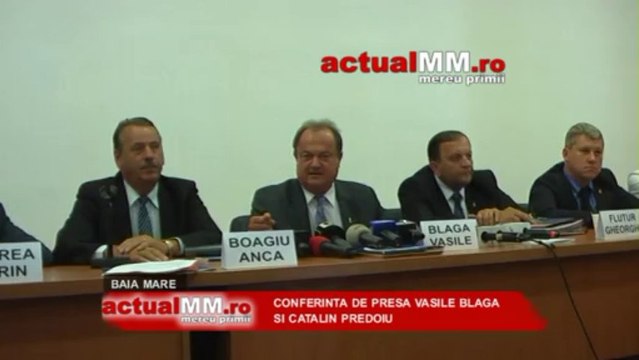 conferinta presa blaga si predoiu pdl actualmm