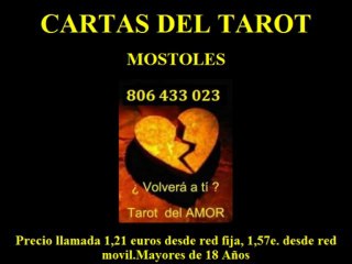 Cartas del tarot en móstoles