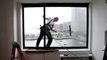 What Its Like to Be a Window Washer in New York City!? Man on the Edge!!