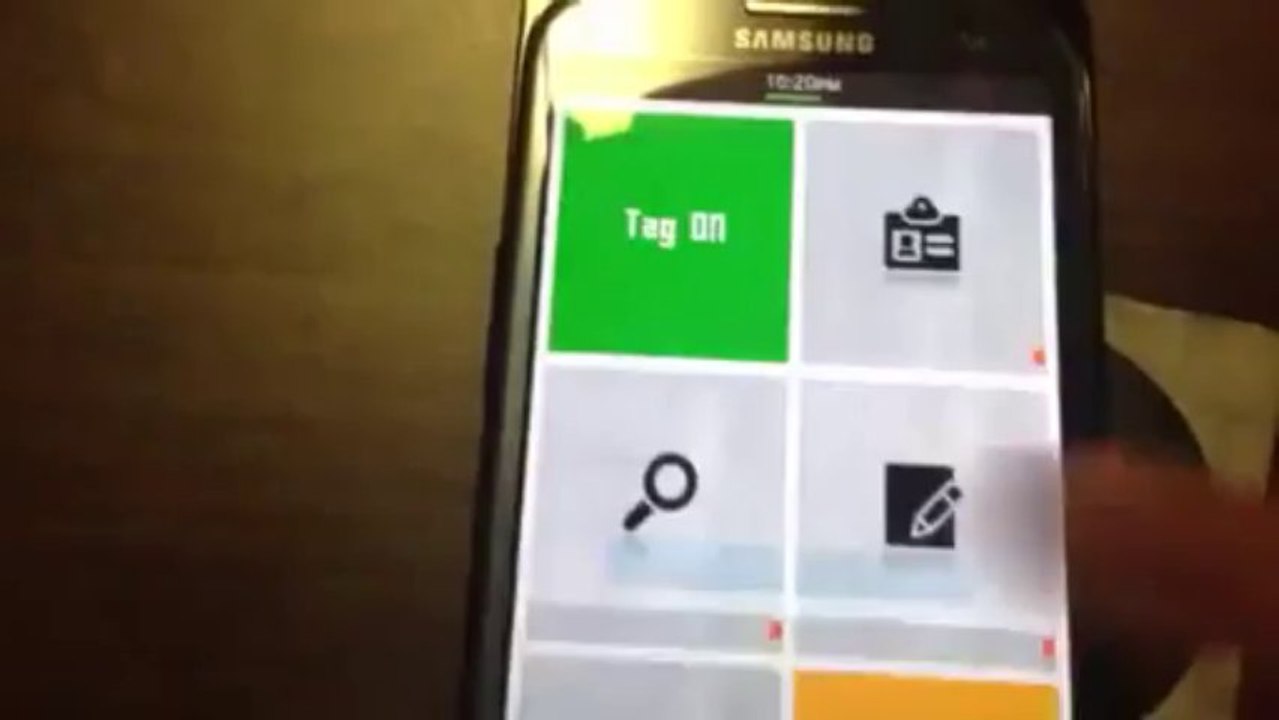رصد تقنية NFC في هاتف ذكي مدعوم بنظام Tizen OS
