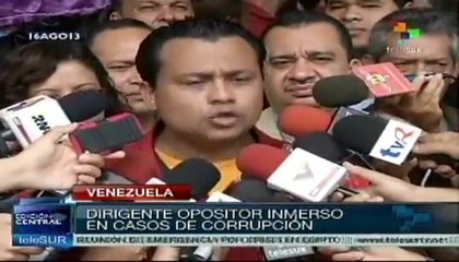 Venezuela: pruebas de blanqueo de capitales contra Oscar López
