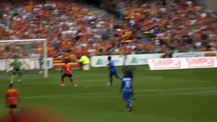 lens 4 - 1 auxerre fin Match