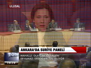 ANKARA'DA SURİYE PANELİ.