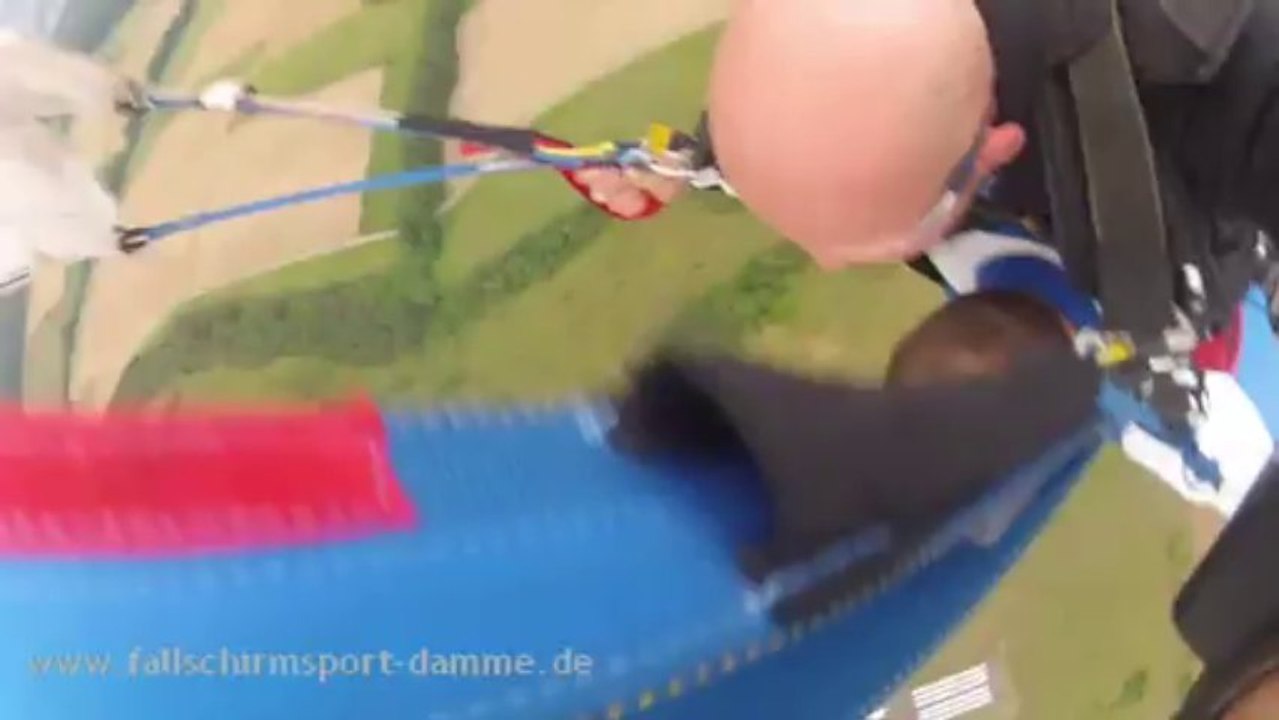 Mein Tandemsprung am 17.08.2013 in Höxter-Brenkhausen