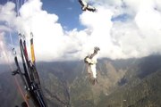 Paragliding vs eagle