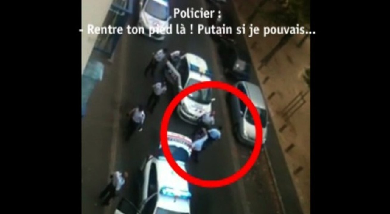 Vidéo choc : un policier pète les plombs pendant une arrestation !
