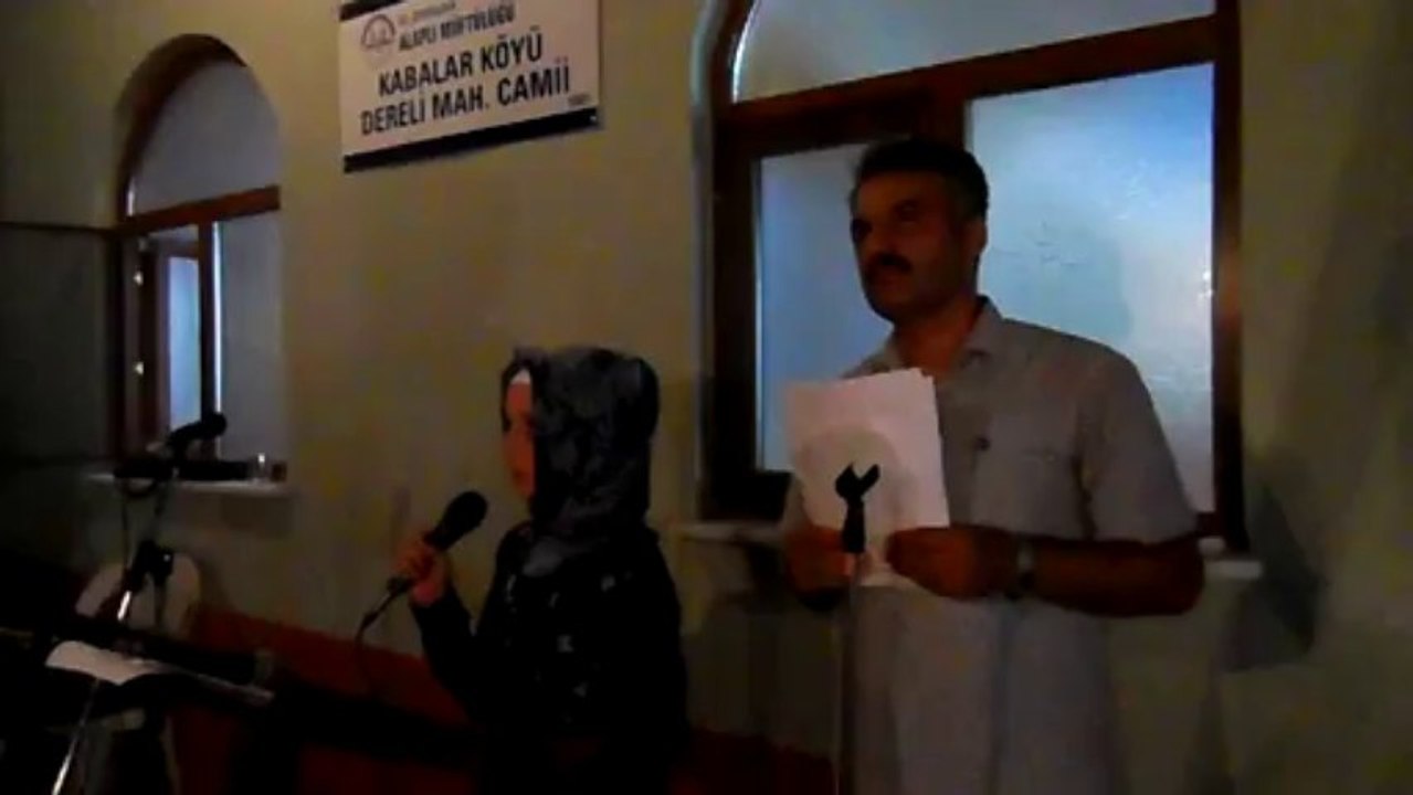 DERELİ MAH. YAZ KURAN KURSU KAPANIŞ PROGRAMI