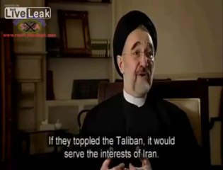 Iran admits to helping US (the great Satan) when they invaded Afghanistan in 2001