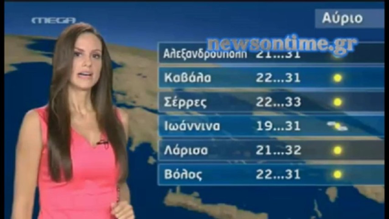 newsontime.gr - Ο Καιρός Σήμερα Κυριακή  18  Αυγούστου 2013