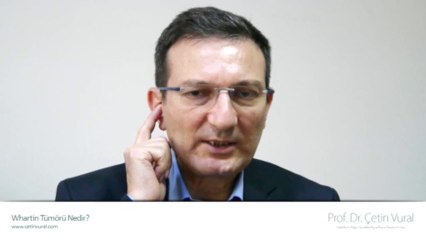 Tükürük Bezi Tümörü - Whartin Tümörü Nedir?