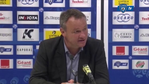 L1 / 2013-14 : Bastia 2-0 Valenciennes : Réaction de F. Hantz
