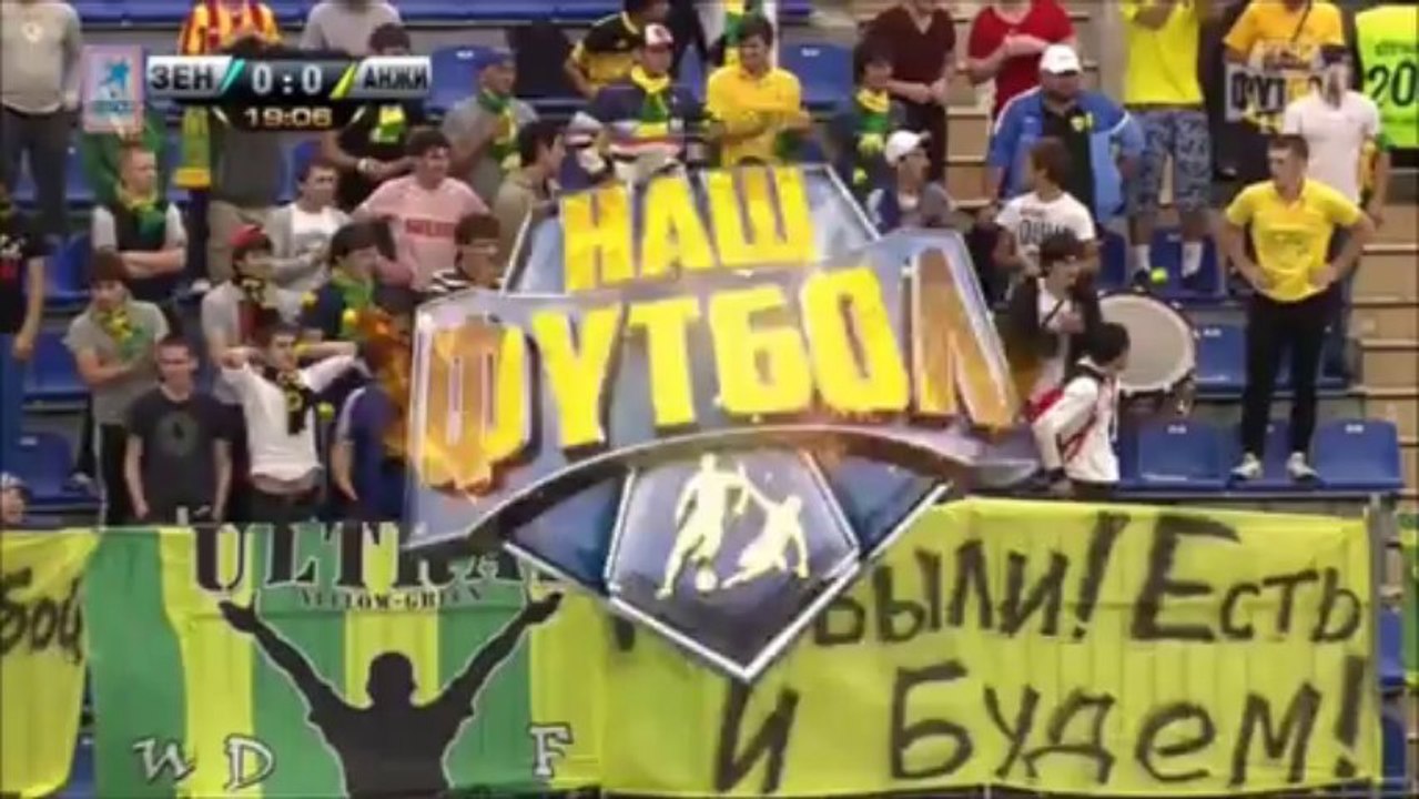 Зенит - Анжи 3-0 (17 августа 2013 г, Чемпионат России)