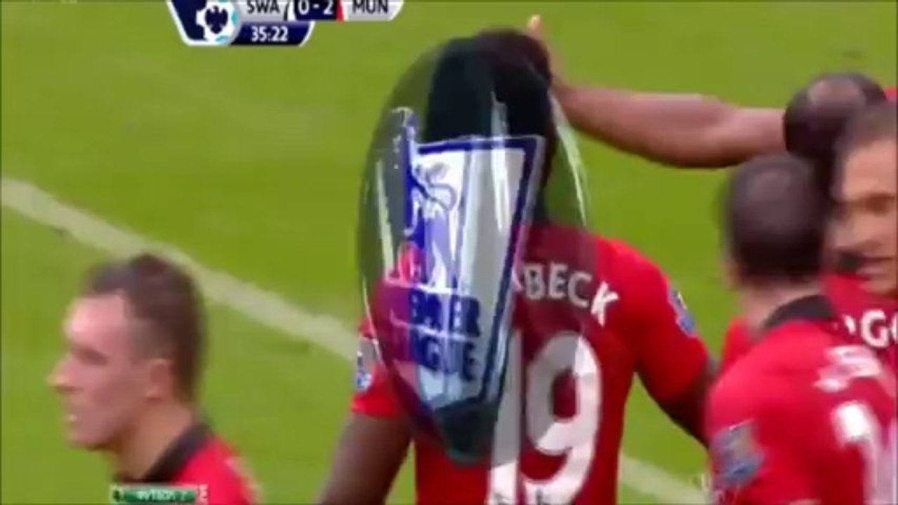 Суонси Сити - Манчестер Юнайтед 1-4 (17 августа 2013 г, Чемпионат Англии)