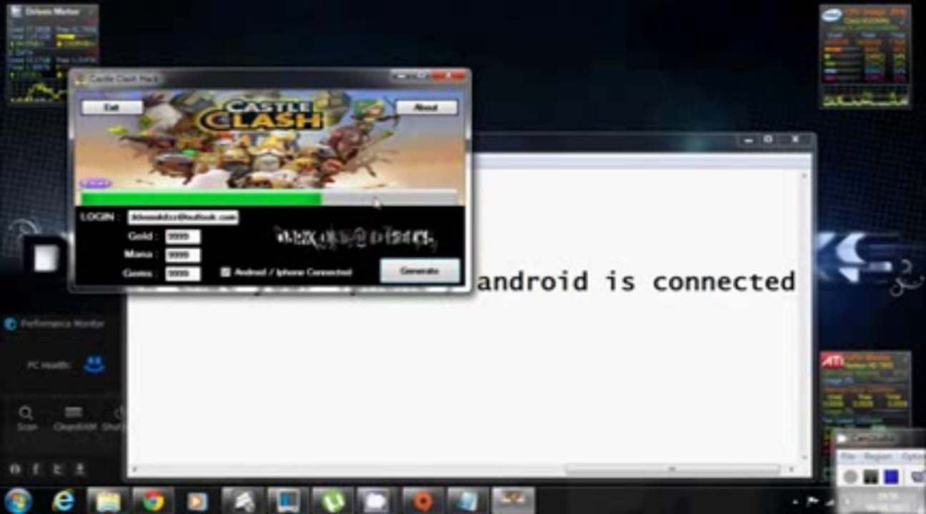 ▶ Castle Clash Hack | Cheat [FREE Download] August - September 2013 Update [Android- Ios]