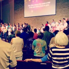 An afternoon of singing and memories with friends at the GCR 50th Anniversary Celebration.