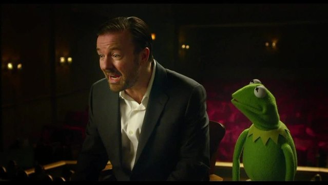 Ricky Gervais and Tina Fey in Muppets Most Wanted Trailer