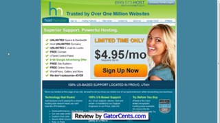 Hostgator Domain Coupon - Web Hosting Coupon: GATORCENTS