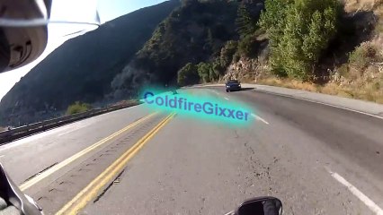 Un motard avec une chance incroyable