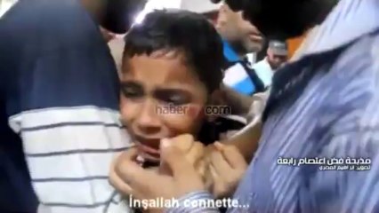 Annesi Şehit Olan Mısırlı Çocuğun Feryadı