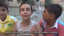 Syrie, Deir ez-Zor - Les enfants de la ville pendant l'Aïd, 8 août 2013