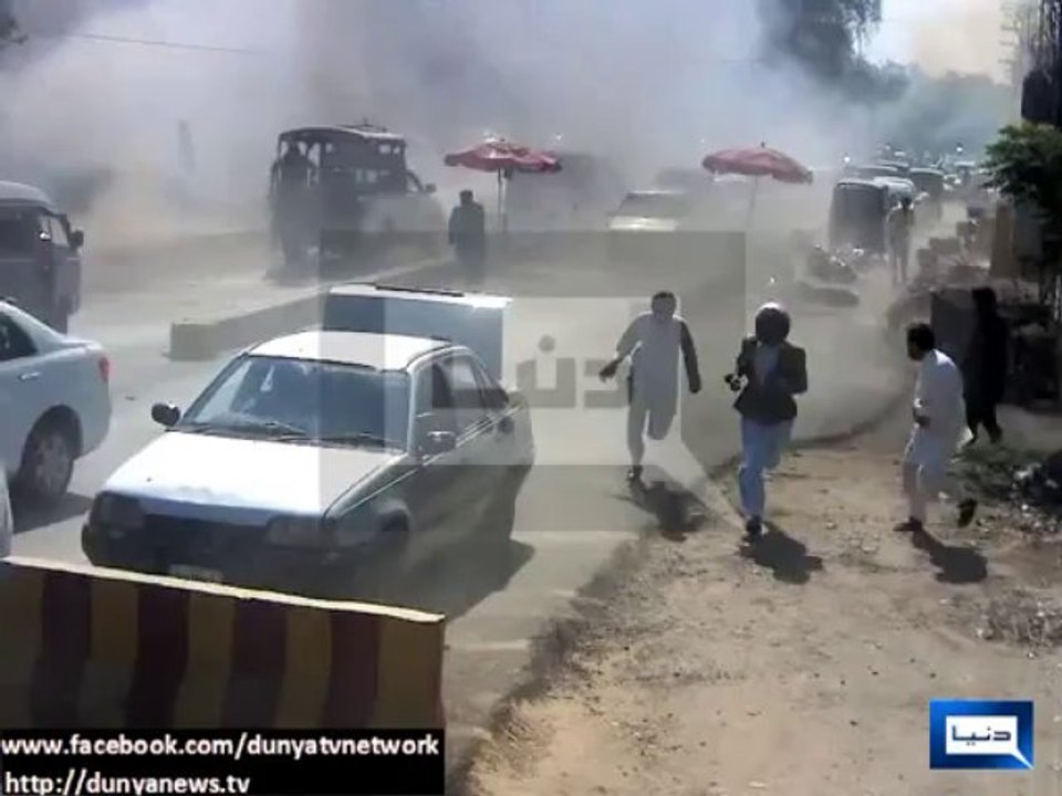 CCTV Footage of Suicide Attack on Commandant FC