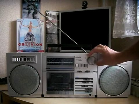 Philips D8438 Ghettoblaster Boombox Fully Demo