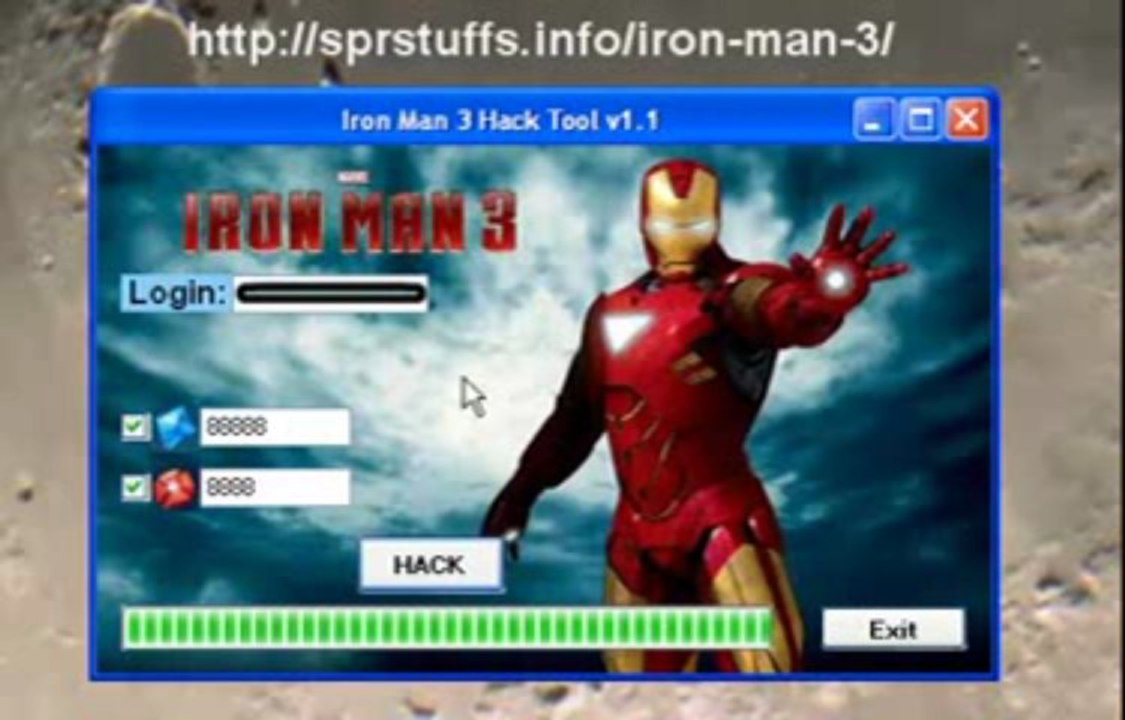 Iron Man 3 Hack Cheat _ August - September 2013 Update [FREE Download] iOS - iPhone, iPad and Android